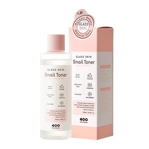 Glass Skin Snail Toner - Pink